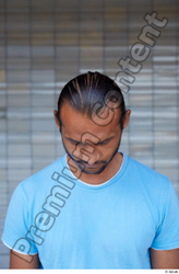 Head Hair Man White Casual Slim Street photo references